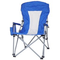 MCW Campingstuhl MCW-L50, Klappstuhl Anglerstuhl Regiestuhl, waschbar Schutzhülle Stahl