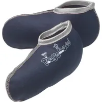 Playshoes Stiefel-Socke marine/grau, 18/19