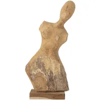 Bloomingville Bloomingville, Figur Lenoa aus Teakholz, L30xH70xW15 cm,