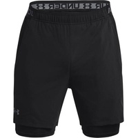 Under Armour Vanish Woven 2in1 Trainingsshorts Herren 002 black/black/pitch