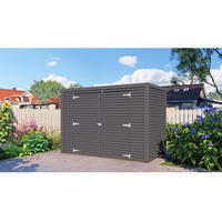 BERTILO Gartenschrank Box Bike 103 x 207 x 143