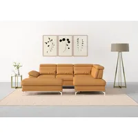 Sit&more Ecksofa »Cabrio L-Form, mit Sitztiefenverstellung, Arm- und Kopfteilverstellung«,