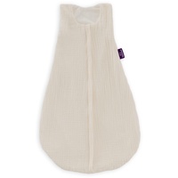 Träumeland Sommerschlafsack LIEBMICH Baumwollmusselin, beige, Größe 90