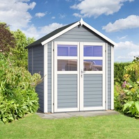 Konifera Visby 2", BxT: 201x191 cm (hellgrau),