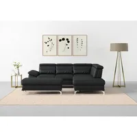 Sit&more Ecksofa »Cabrio L-Form, mit Sitztiefenverstellung, Arm- und Kopfteilverstellung«,