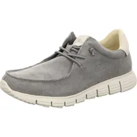 SIOUX Mokassin Schnürschuhe in Grau | Gr.: 41