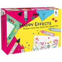 Kreul 6 KREUL Happy Effects Pluster-Pen farbsortiert