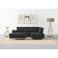 Sit&more Ecksofa »Cabrio L-Form, mit Sitztiefenverstellung, Arm- und Kopfteilverstellung«,