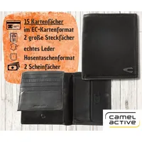 CAMEL ACTIVE Vegas Portemonnaie schwarz