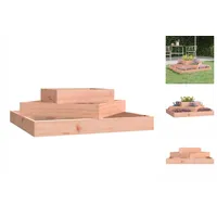 VidaXL Pflanzkübel 83x83x27 cm Massivholz Douglasie