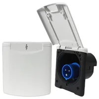 ABL CEE Aussensteckdose Einspeisungssteckdose Einbausteckdose Wohnwagen Wohnmobil 220V -
