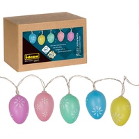 IDENA LED-Lichterkette 10er LED Lichterkette Ostern, mit 10 LEDs