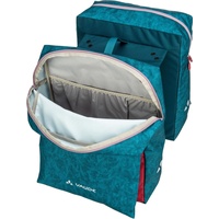 Vaude TwinZipper Bike Bag Dark Petrol