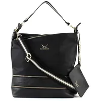 Sansibar Schultertasche Pouch Black