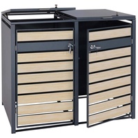 MCW Mülltonnenverkleidung MCW-J81 117 x 132 x 80 cm