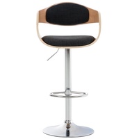 CLP 2er Set Barhocker Kingston Stoff natura/dunkelgrau