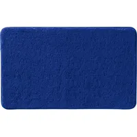 Erwin Müller Badematte, Badteppich, Badvorleger Rhodos Uni rutschhemmend Royalblau