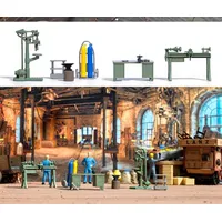 BUSCH H0 1185 Handwerker-Werkstatt