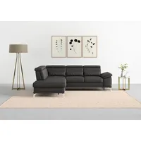 Sit&more Ecksofa »Cabrio L-Form, mit Sitztiefenverstellung, Arm- und Kopfteilverstellung«,