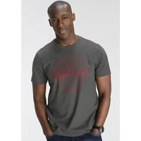 Delmao T-Shirt DELMAO, Herren, Gr. S (44/46), schwarz (anthrazit