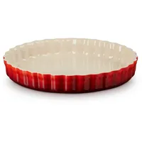 Le Creuset Tarte-Form, Ø ca. 28cm Kirschrot