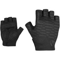 Ziener Cammi Fahrrad/Mountainbike/Radsport-Handschuhe | Kurzfinger - atmungsaktiv,dämpfend, Black, 6