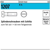 Hörger & Geßler ISO 1207 Zylinderkopfschraube M2x5 Edelstahl A4