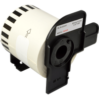 Ampertec Etiketten kompatibel zu Brother DK22251 rot/schwarz auf weiss