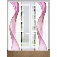 Home in green Schiebevorhang ¦ lila/violett ¦ Synthetik ¦