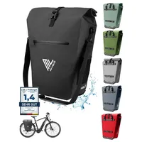 MIVELO 2in1 Fahrradtasche für Gepäckträger wasserdicht 25L "CAPAX" +