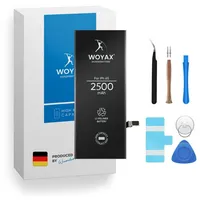 Woyax Wunderbatterie Akku für iPhone 6S 2500 mAh ohne