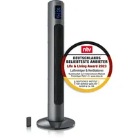Brandson DC Turmventilator mit Fernbedienung Grau