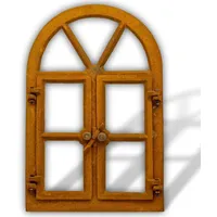 Aubaho Stallfenster Fenster zum Öffnen Scheunenfenster Eisen Eisenfenster Antik-Stil