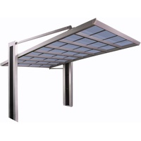 Ximax Carport My-Port Typ 2458 Typ 60 Edelstahl-Look 243