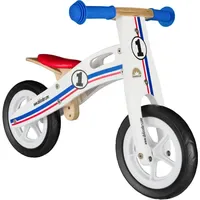 Bikestar Laufrad 10 Zoll Weiß/Blau/Rot
