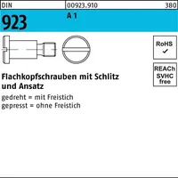 Hörger & Geßler Flachkopfschraube DIN 923 M3 x 5