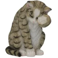 FD Dekofigur Katze grau 25 x 17,5 x 26,5