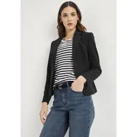 Hechter Paris Jackenblazer, mit leichter Schulterpolsterung, Gr. 40, schwarz,