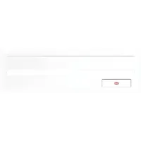 RENZ Frontplatte kombinierbar, eckig, 300 x 110 mm, Stahl