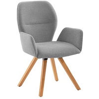 Niehoff Sessel Alvaro Teak - southend hellgrau