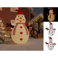 VidaXL Aufblasbarer Schneemann mit LEDs 460 cm