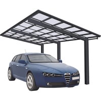 Ximax Alu Einzelcarport Linea Typ 110 Schwarz XL 302