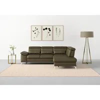 Sit&more Ecksofa »Cabrio L-Form, mit Sitztiefenverstellung, Arm- und Kopfteilverstellung«,