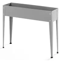 POWERTEC Garden Metall-Hochbeet 100 x 27 x 80 cm