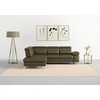 Sit&more Ecksofa »Cabrio L-Form, mit Sitztiefenverstellung, Arm- und Kopfteilverstellung«,