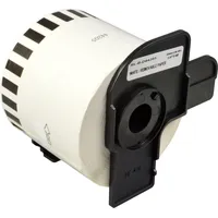 Ampertec Etiketten kompatibel zu Brother DK44205 weiss 62mm x