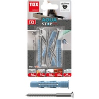 TOX Aqua Stop Pro, abdichtender Allzweckdübel 8/50 für Befestigungen