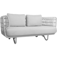 Cane-Line Sofa Nest 2-Sitzer - WSW - White