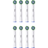 Oral B Oral-B Pro CrossAction Ersatzbürste weiß, 8 Stück