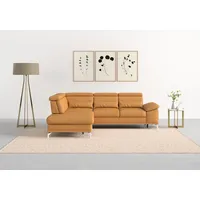 Sit&more Ecksofa »Cabrio L-Form, mit Sitztiefenverstellung, Arm- und Kopfteilverstellung«,